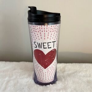 Starbucks Red Heart Travel Mug
